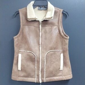 Chico's Faux Suede Vest